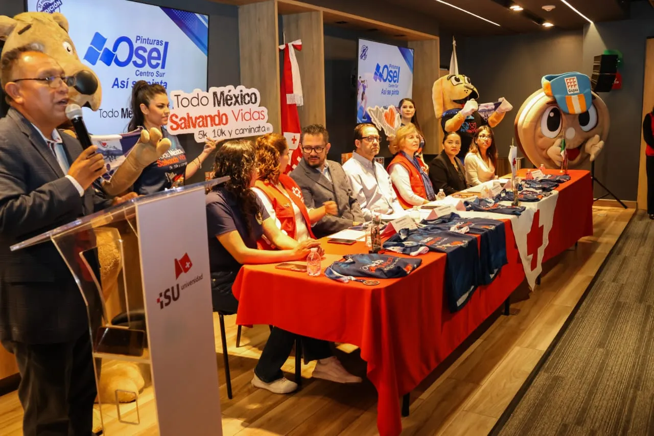Cruz Roja Mexicana Carrera Todo México Salvando Vidas 2026 presenta playera y medalla para su séptima edición