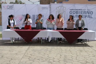 DIF Cuautlancingo acerca servicios de salud a familias de Chautenco