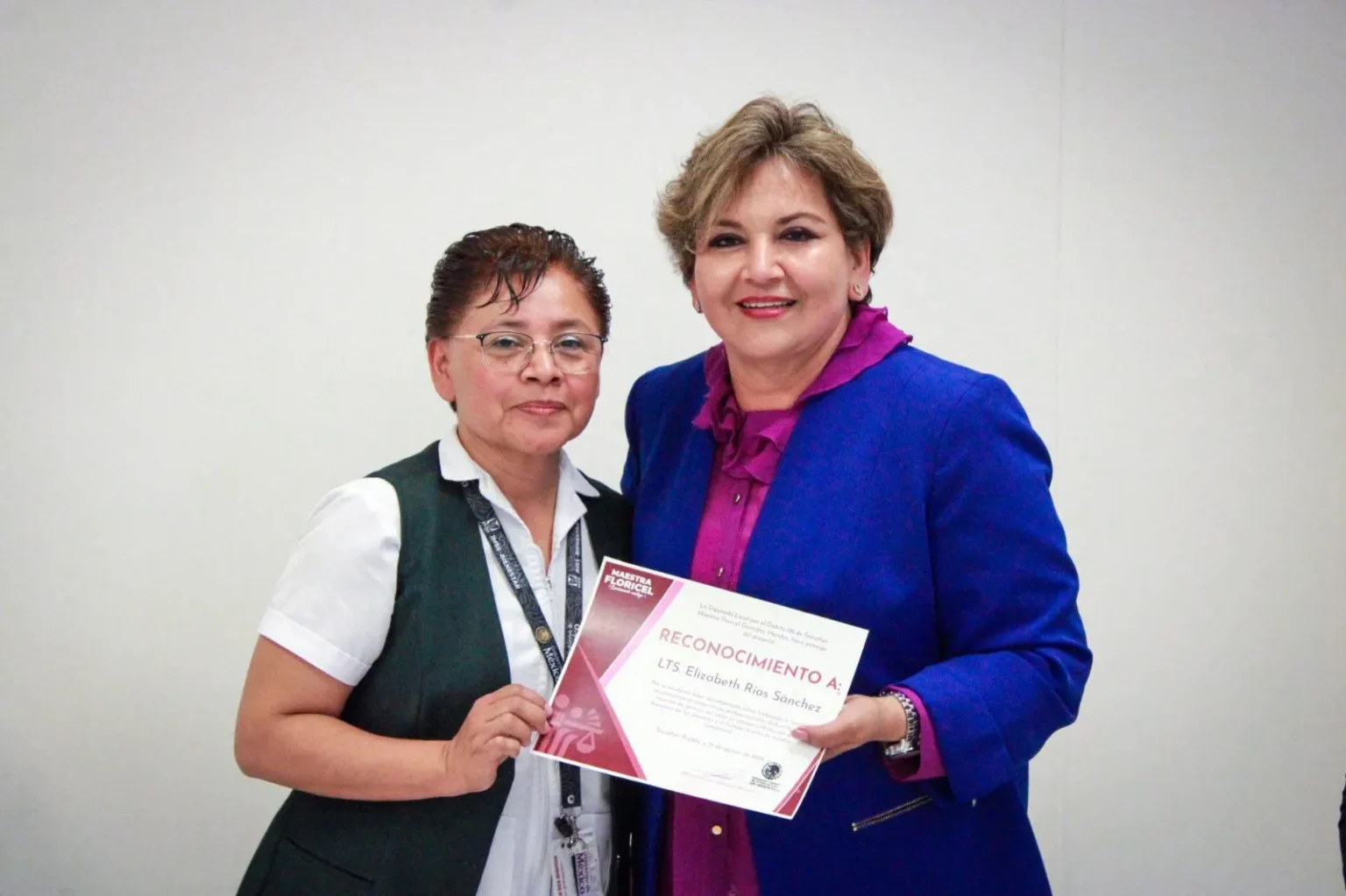 Diputada Floricel González mantiene trabajo de territorio con visitas al sector salud y educativo en Teziutlán