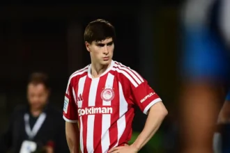 Duro debut de la ‘Hormiga’ González con el Olympiacos
