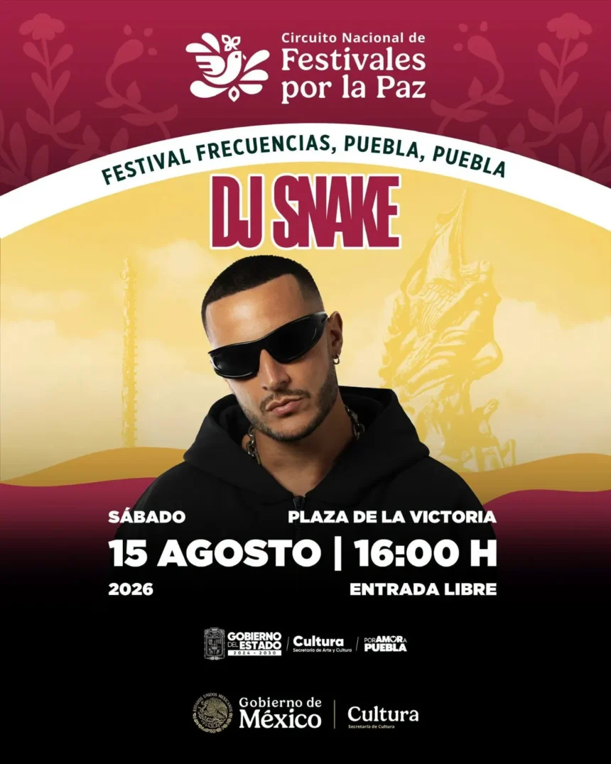 Festival Frecuencias 2026 llegará a Puebla con música y cultura gratuita en la Zona de los Fuertes