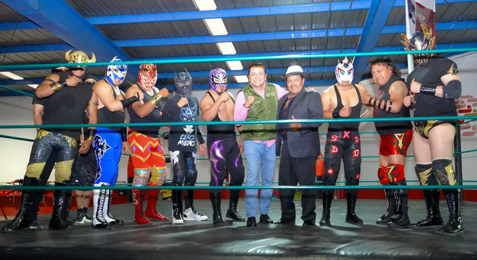 Gobierno de Juan Manuel Alonso impulsa el deporte con la apertura de escuela municipal de lucha libre