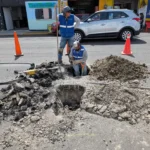 Gobierno estatal denuncia falta de planeación de Agua de Puebla al destruir calles pavimentadas