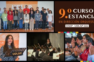 Inicia la UDLAP y la OSEP el 9° Curso Estancia en Dirección Orquestal
