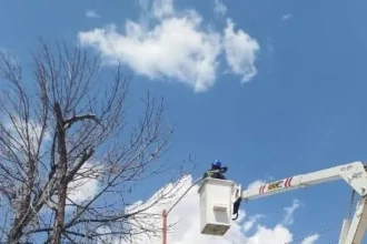 Instruye Tonantzin Fernández fortalecer el mantenimiento del alumbrado público en San Pedro Cholula