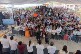 Nuestro gobierno va a beneficiar a 12 millones de familias con el programa de vivienda presidenta claudia Sheinbaum en entrega de viviendas para el Bienestar en Oaxaca