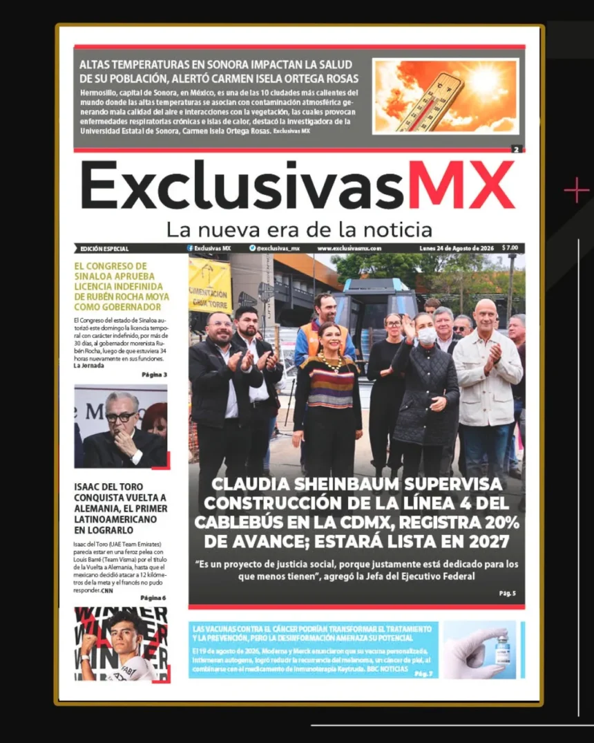 PORTADA MÉXICO 24 DE AGOSTO