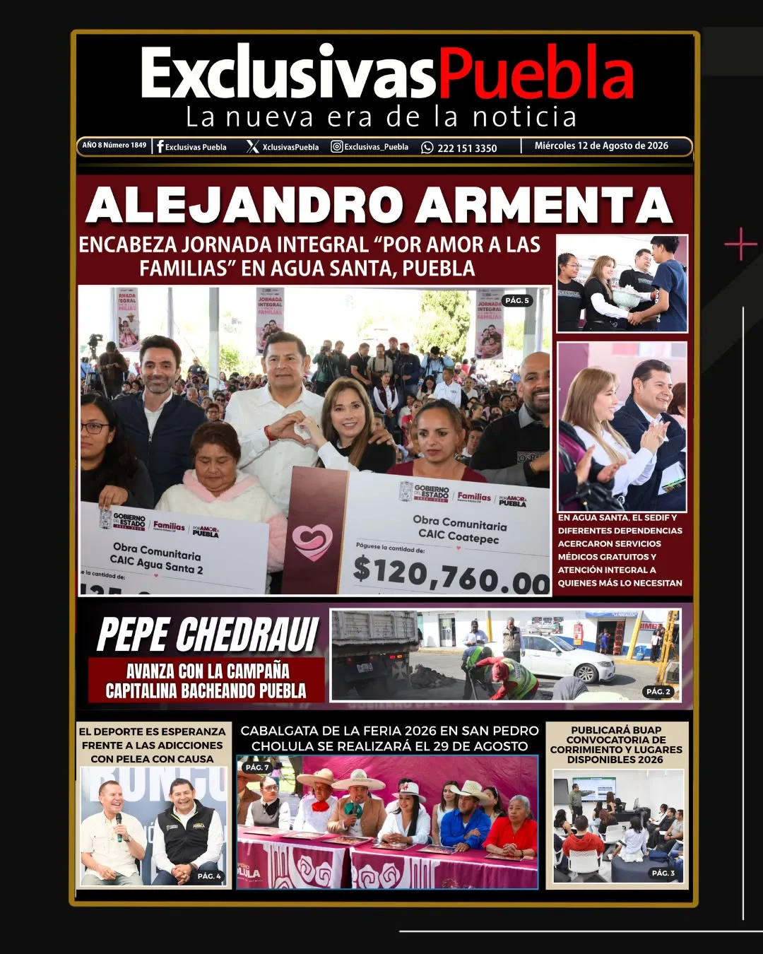 PORTADA PUEBLA 12 DE AGOSTO