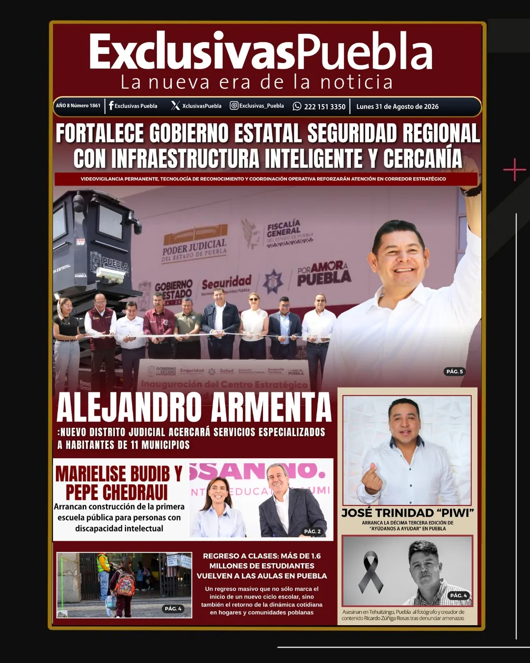 PORTADA PUEBLA 31 DE AGOSTO