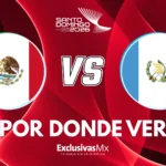 Por done ver México vs Guatemala por los JCC 2026