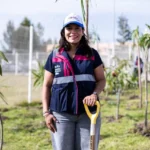 Realiza Lupita Cuautle jornada de reforestación en San Antonio Cacalotepec