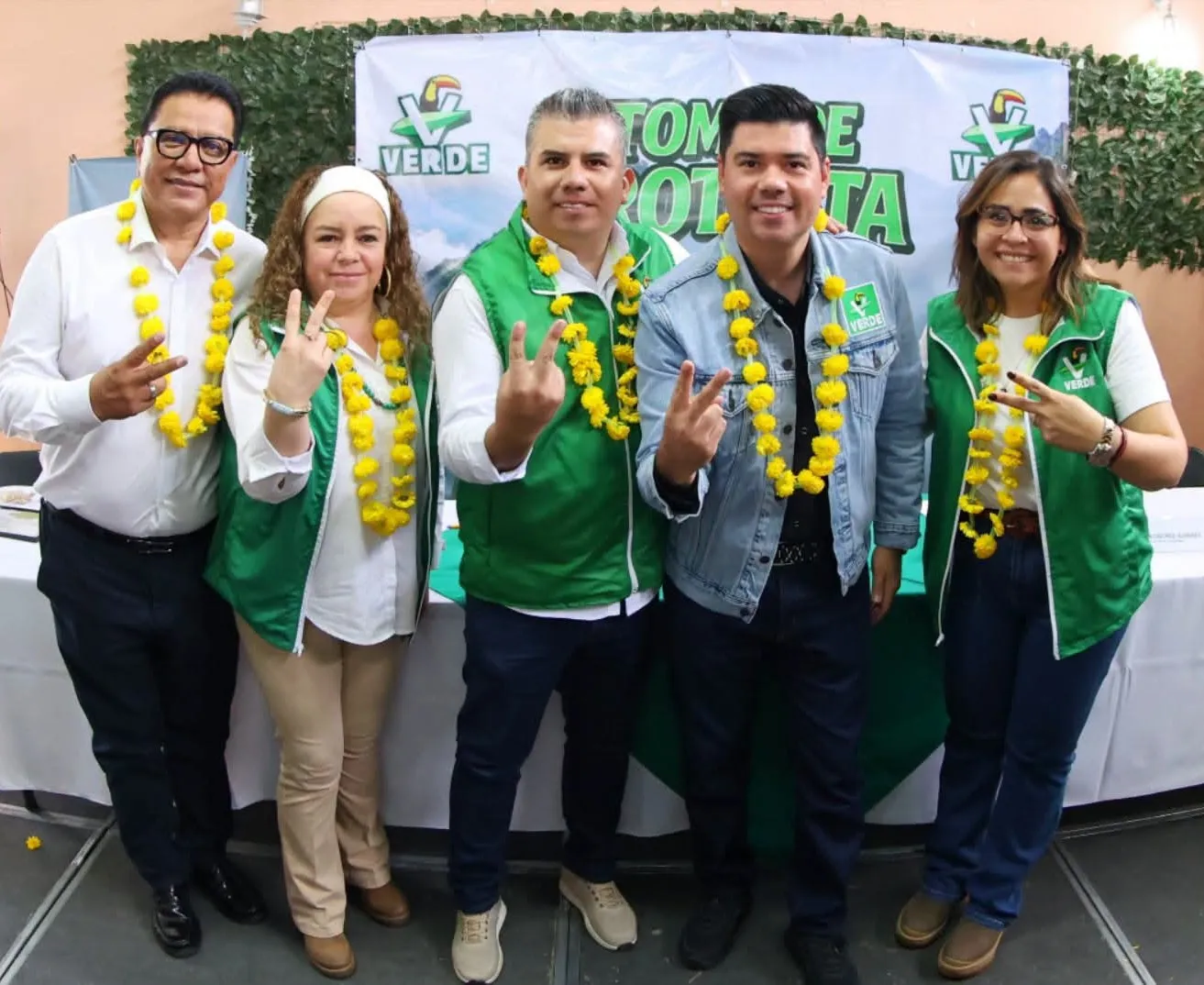 Toma protesta Comité Municipal del Partido Verde en Huauchinango; encabeza Jimmy Natale
