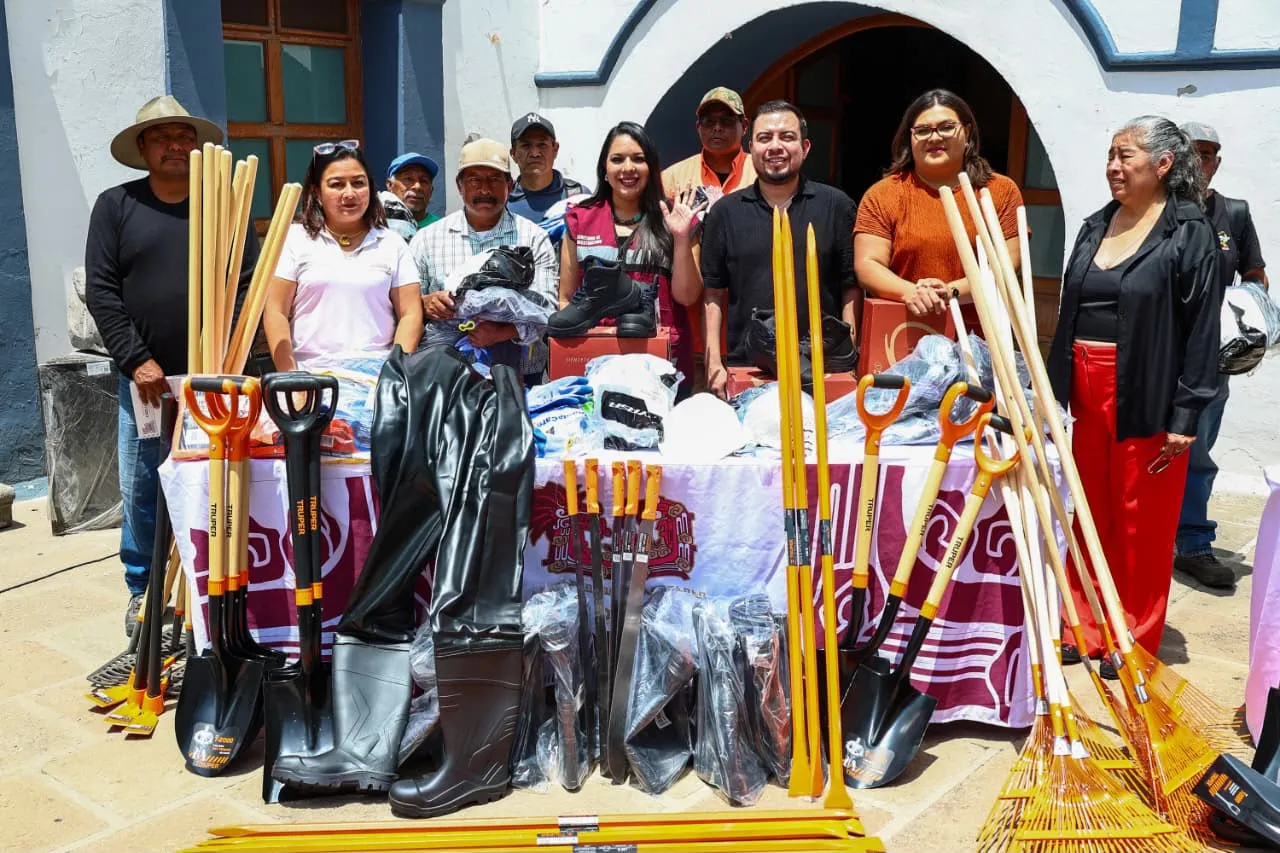 Tonantzin Fernández impulsa acciones para fortalecer la seguridad y la imagen urbana de San Pedro Cholula