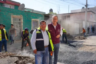 Avanza Pepe Chedraui con programa ‘Bacheando Puebla’ en Minerales de Guadalupe