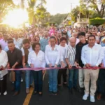 Carretera nueva histórica; Ariadna Ayala entrega rehabilitación del camino a Metepec