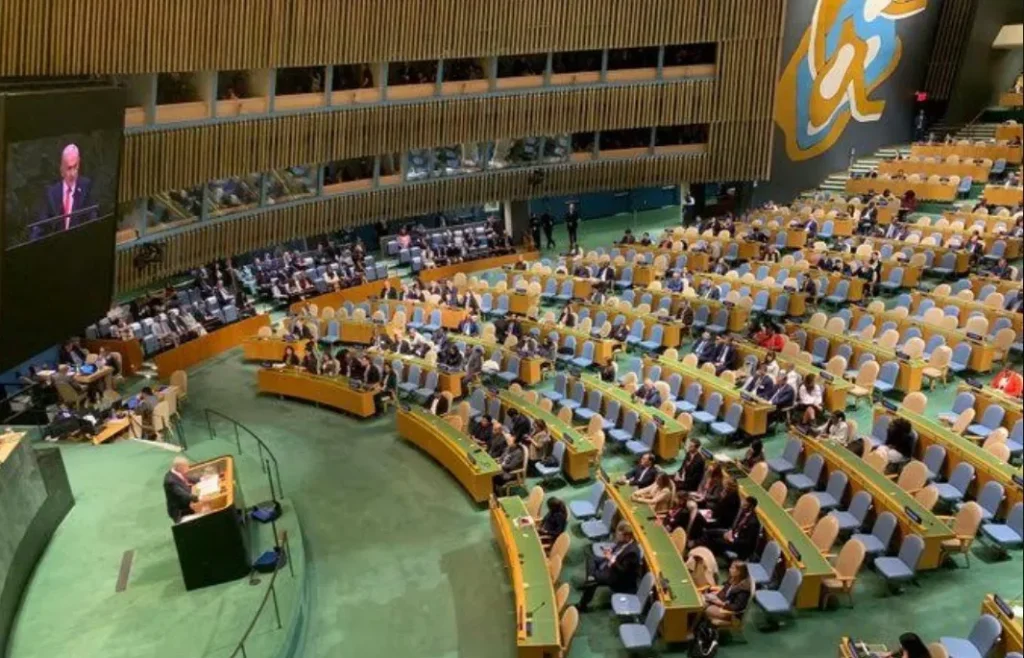 Delegados abandonan la ONU durante discurso de Netanyahu