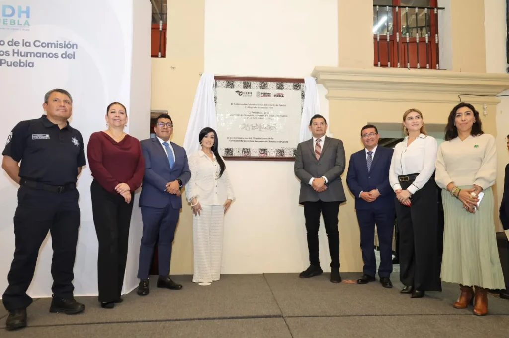 En el estado de Puebla se garantizan los Derechos Humanos para una vida democrática Armenta Mier