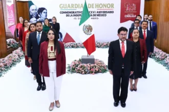 Encabeza Tonantzin Fernández ceremonia conmemorativa de la Independencia de México