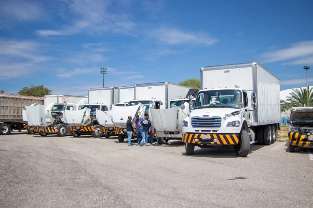 Fortalece gobierno estatal seguridad y regularización del transporte mercantil de carga