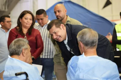 Hospital Itinerante 5 de Mayo acerca cirugías gratuitas de cataratas