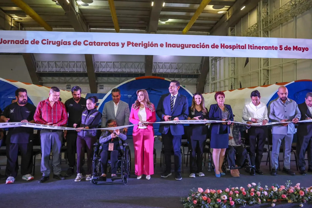 Hospital Itinerante acerca servicios de salud de manera integral y gratuita Armenta Mier