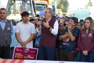 Impulsa Pepe Chedraui trabajos de rehabilitación vial en San Francisco Totimehuacan