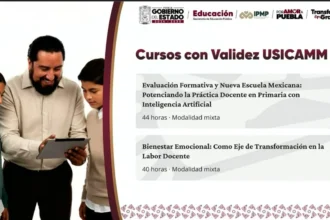 Instituto de Profesionalización del Magisterio Poblano amplía capacitación para docentes cursos de IA y bienestar emocional