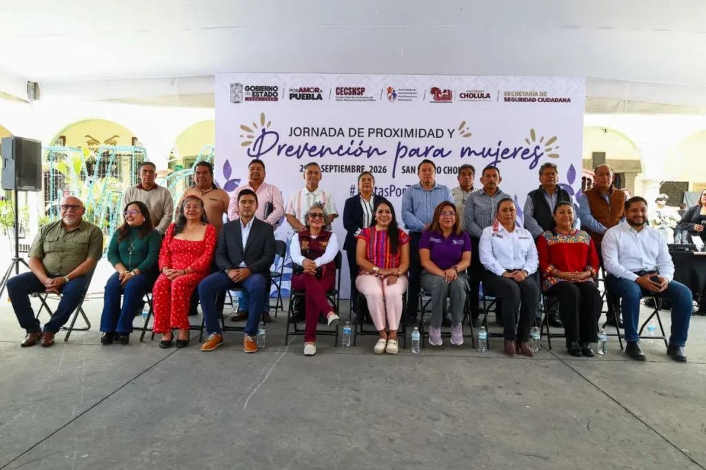Jornada de Proximidad y Prevención para las Mujeres llega a San Pedro Cholula, Tonantzin Fernández
