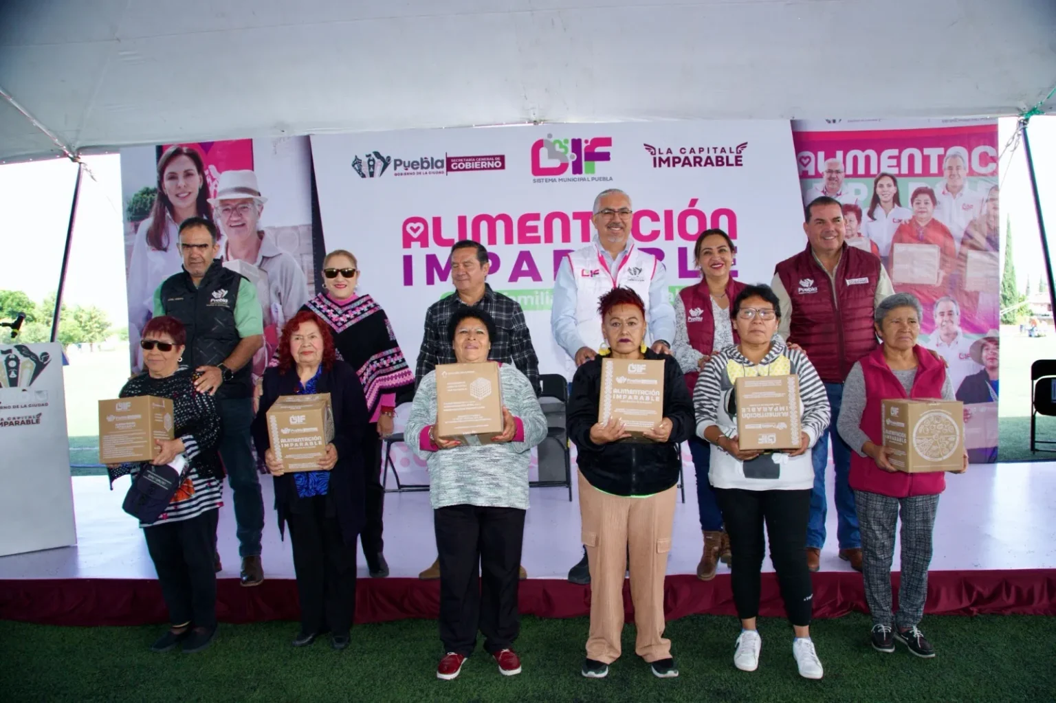 Lleva Gobierno de Pepe Chedraui programa “Alimentación Imparable” a San Felipe Hueyotlipan
