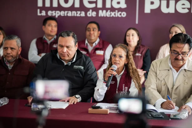 Morena Puebla Bienestar para el pueblo y cero impunidad para quienes violen la ley