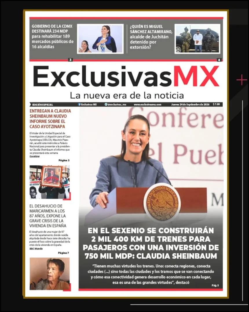 PORTADA MÉXICO 24 DE SEPTIEMBRE