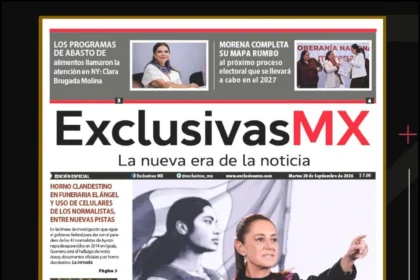 PORTADA MÉXICO 29 DE SEPTIEMBRE