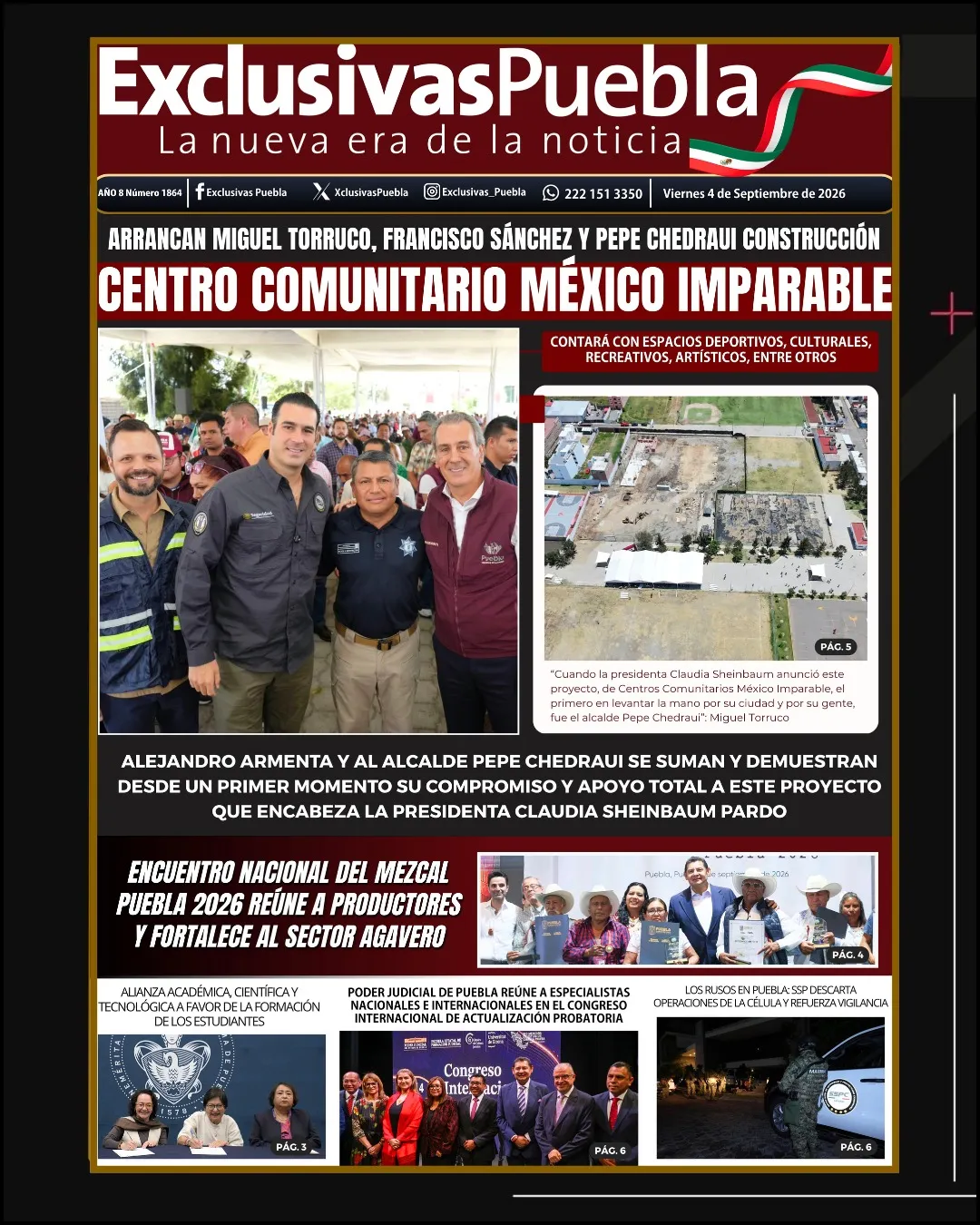 PORTADA PUEBLA 04 DE SEPTIEMBRE