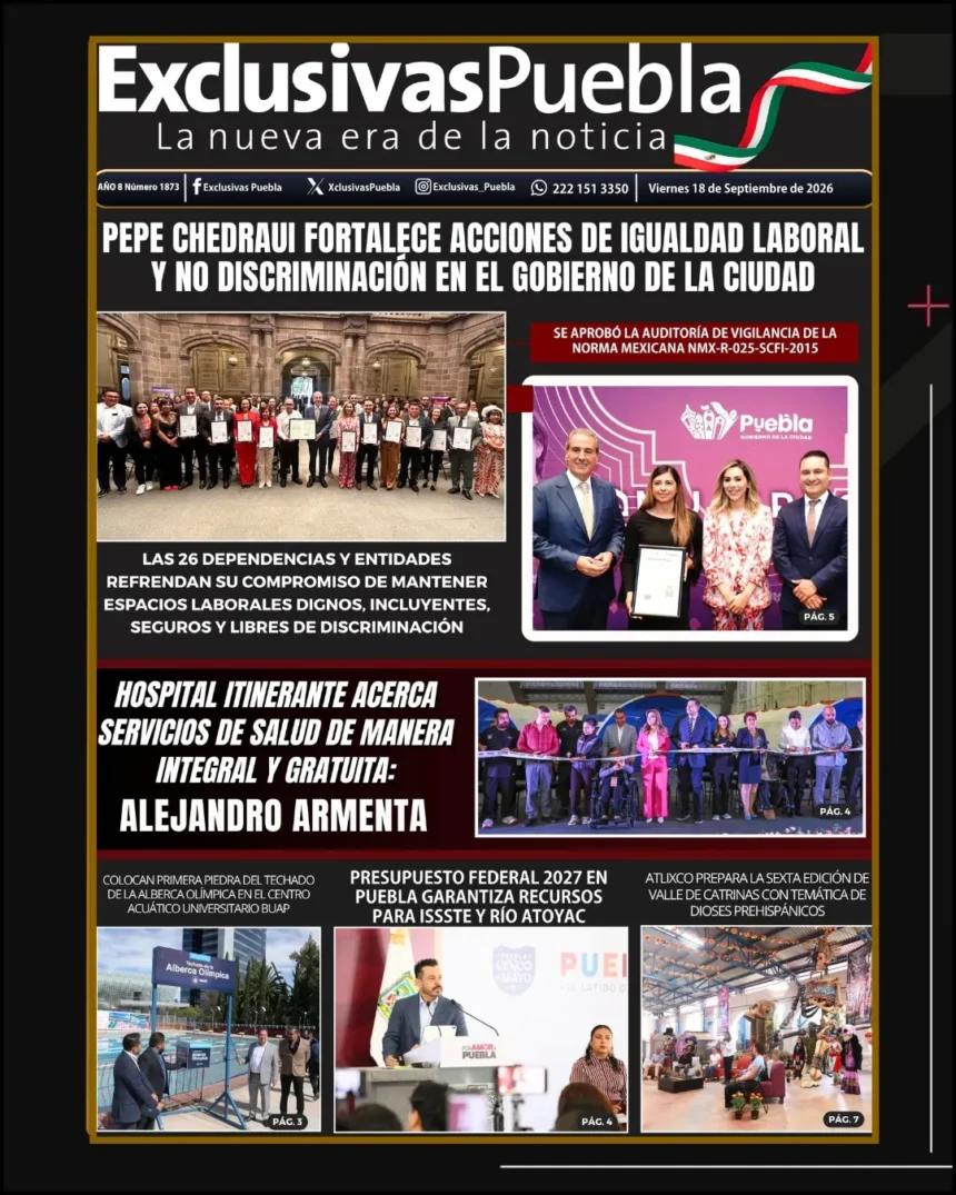 PORTADA PUEBLA 18 DE SEPTIEMBRE
