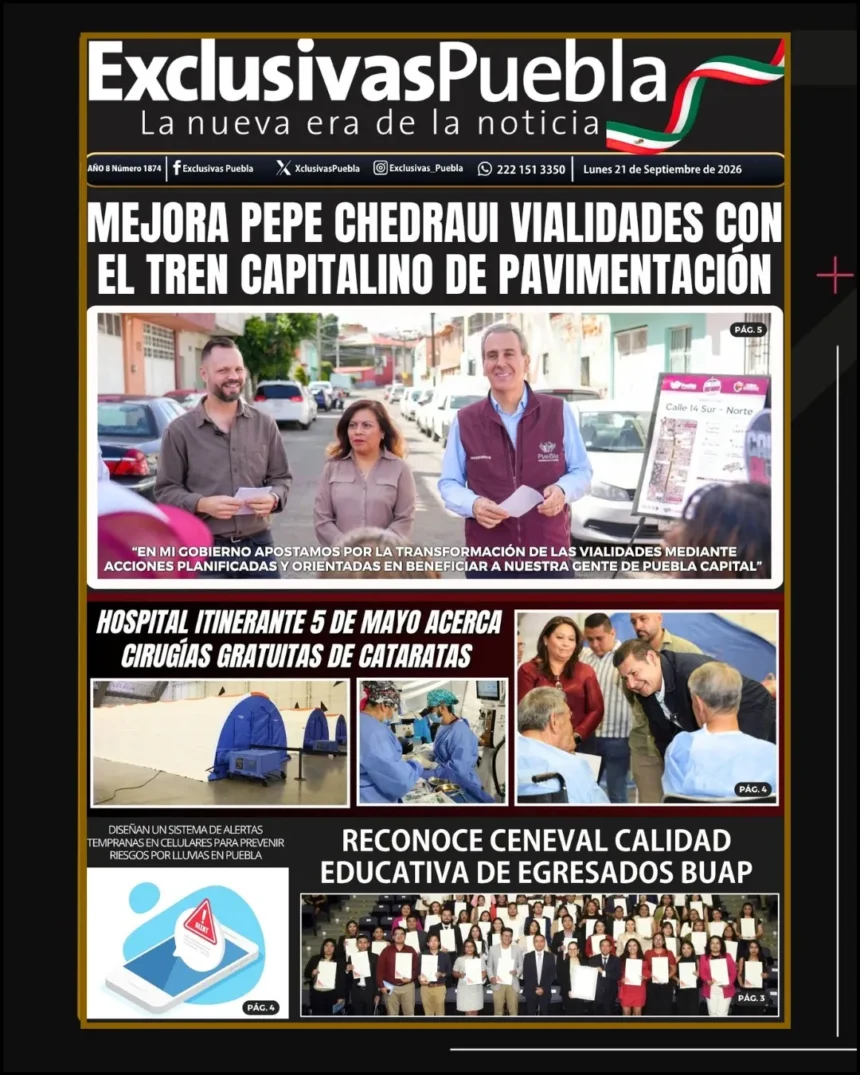 PORTADA PUEBLA 21 DE SEPTIEMBRE
