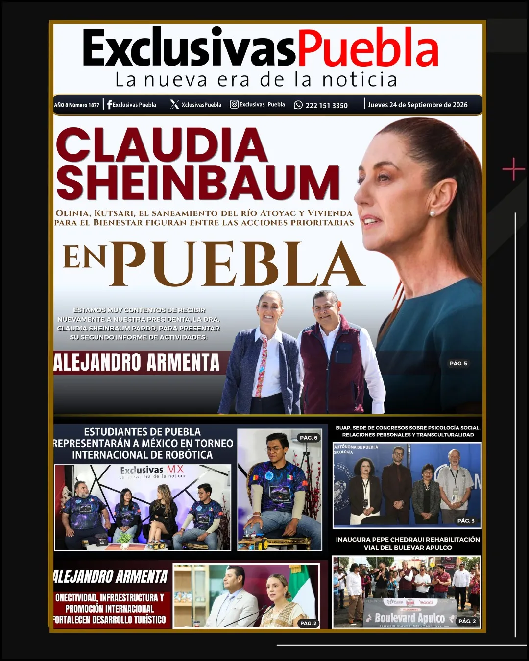 PORTADA PUEBLA 24 DE SEPTIEMBRE