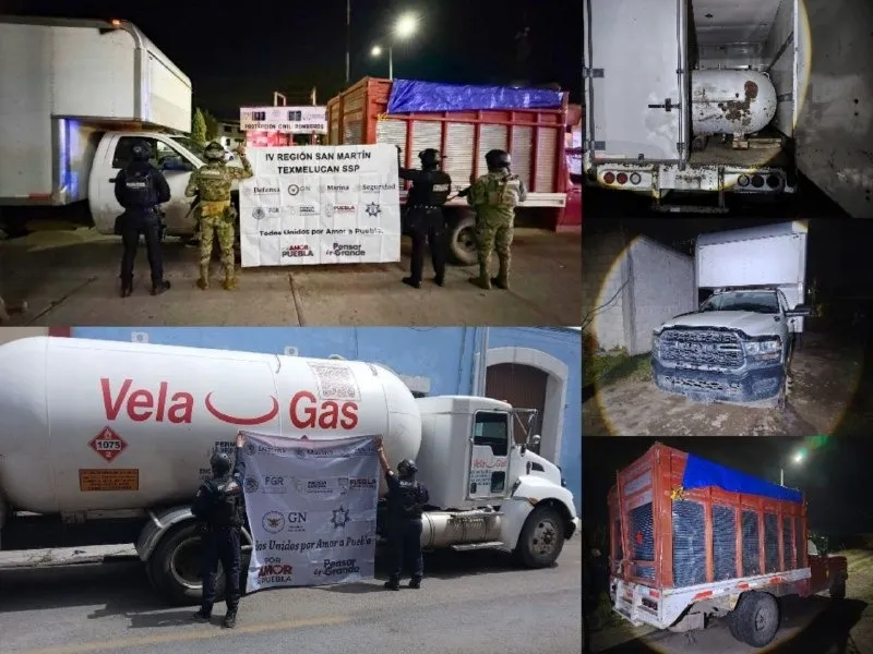 Recupera Seguridad Pública Estatal 58 mil litros de gas LP robado
