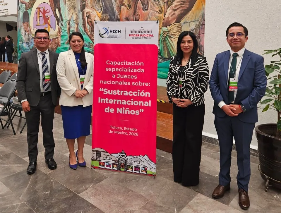 Refuerza Poder Judicial de Puebla preparación de juezas y jueces ante casos de sustracción internacional de niñas y niños