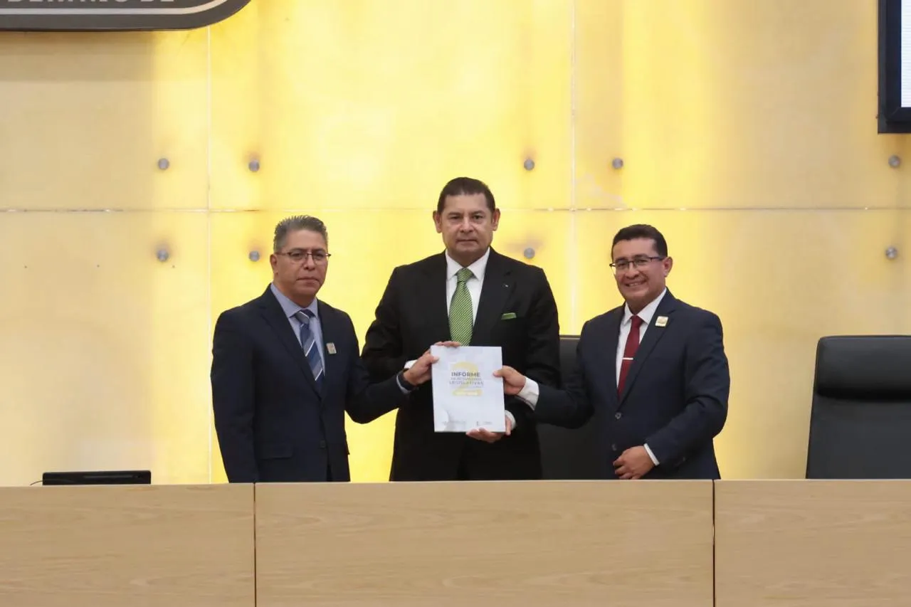 Rinde Pavel Gaspar Segundo Informe de Actividades Legislativas del Congreso de Puebla