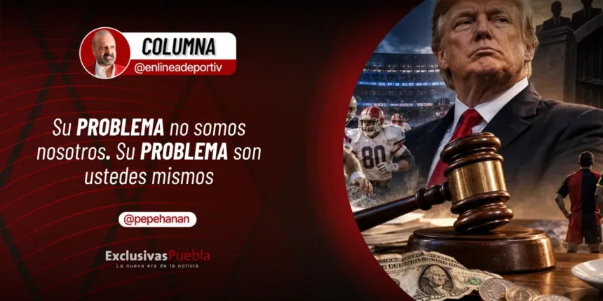 SU PROBLEMA NO SOMOS NOSOTROS. SU PROBLEMA SON USTEDES MISMOS