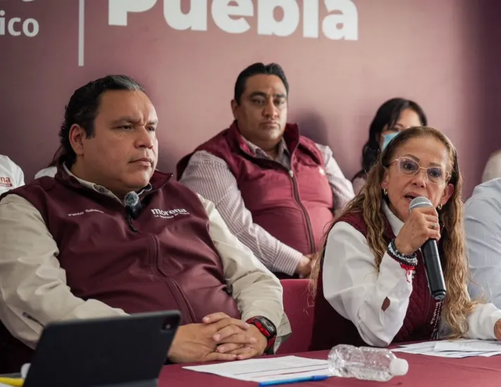 Sheinbaum visitará Puebla este jueves para informar avances de la transformación; Morena Puebla destaca crecimiento económico