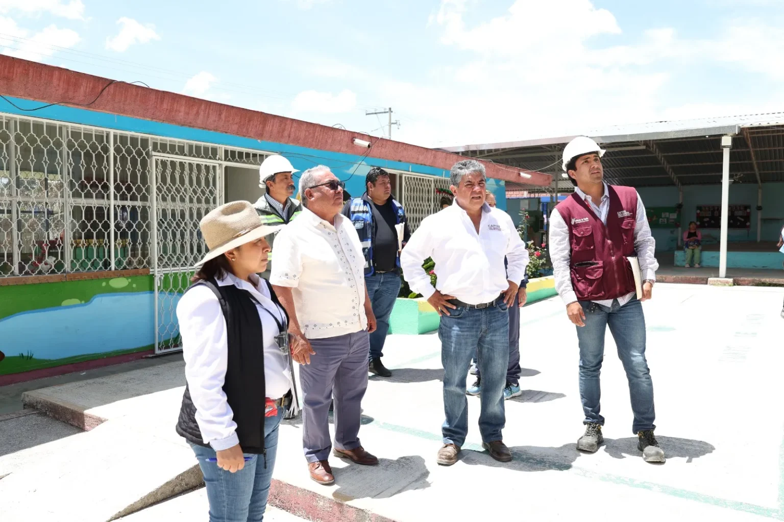 Socializa CAPCEE obras de infraestructura educativa en Amozoc