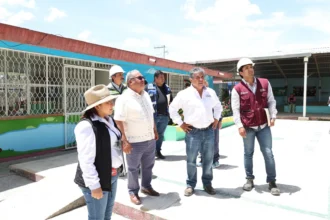 Socializa CAPCEE obras de infraestructura educativa en Amozoc