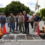 Supervisa Pepe Chedraui modernización del Sistema de Captación Pluvial en bulevar Héroes del 5 de Mayo