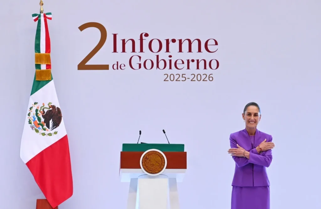 Vamos mejor y tenemos rumbo, porque ese rumbo lo marca el pueblo presidenta Claudia Sheinbaum en su Segundo Informe de Gobierno