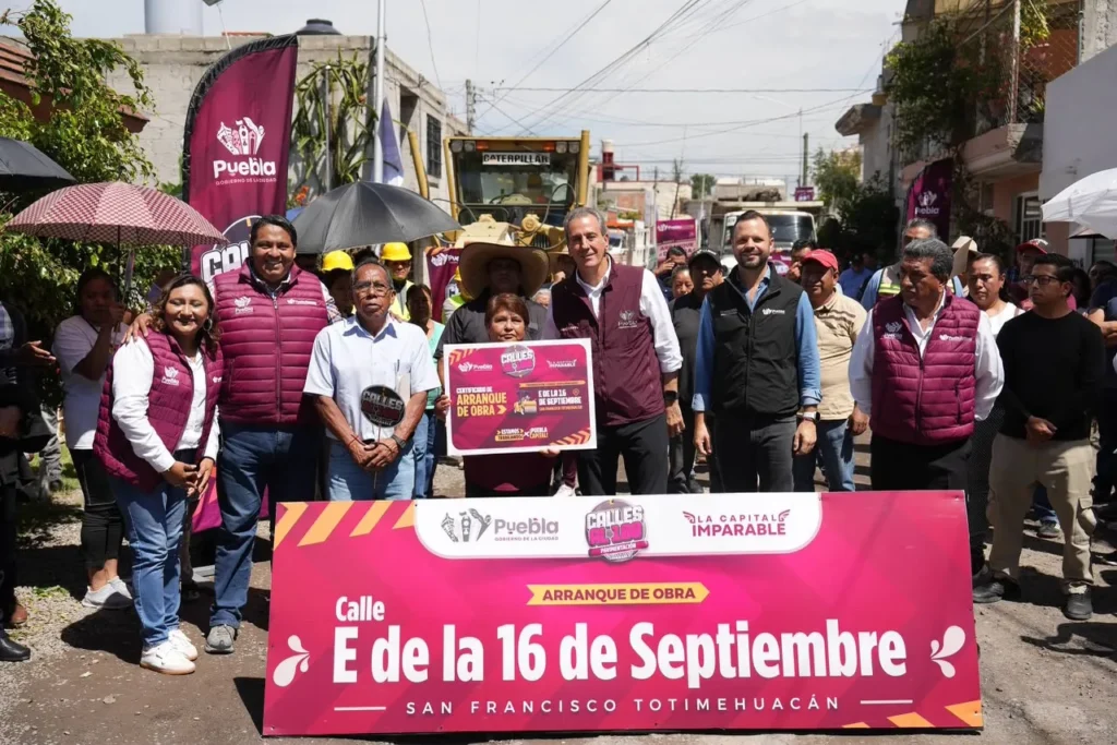 Arranca Pepe Chedraui obras de pavimentación en Guadalupe Hidalgo 2da. Sección