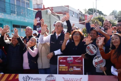 Arranca Pepe Chedraui trabajos de rehabilitación vial en San Jerónimo Caleras