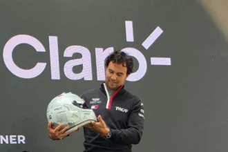 Cadillac y Checo Pérez anuncian un casco edición especial para el GP de México
