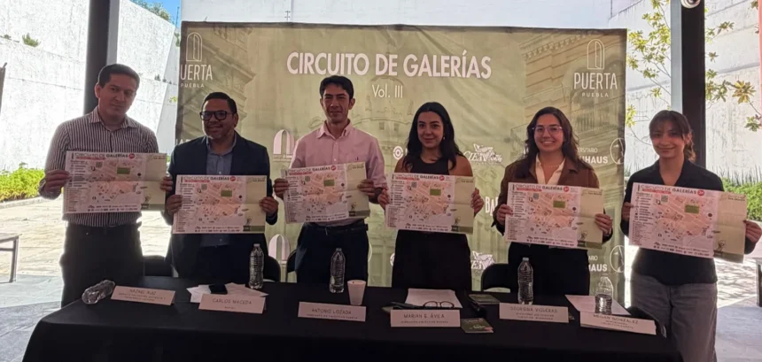 Circuito de Galerías Puebla reunirá más de 30 proyectos culturales del 5 al 8 de noviembre, incluirá exposiciones, talleres y recorridos guiados