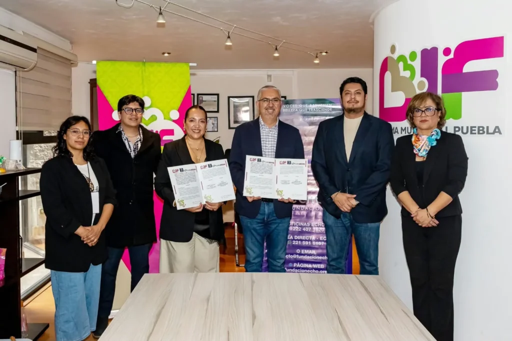 Fortalece DIF Puebla Capital alianzas con Fundación Echo y Justicia Ciudadana para ampliar la atención a víctimas de violencia